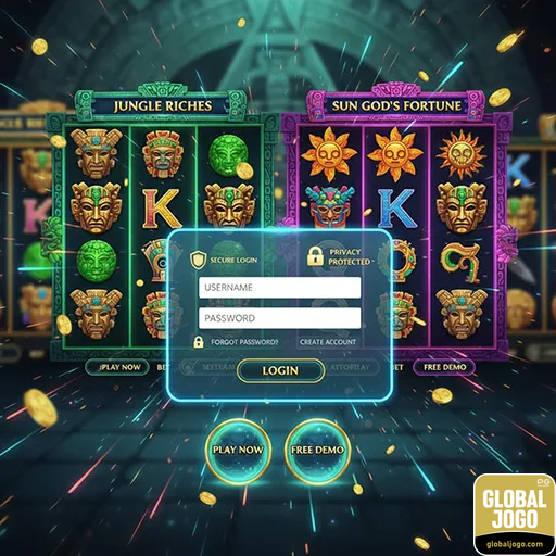 globaljogo.com - acessar em rápido página de login